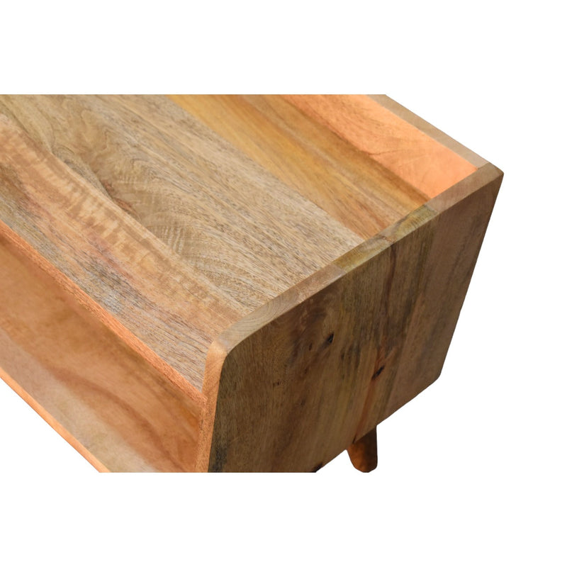 Oak-ish Nordic Storage Bench Artisan