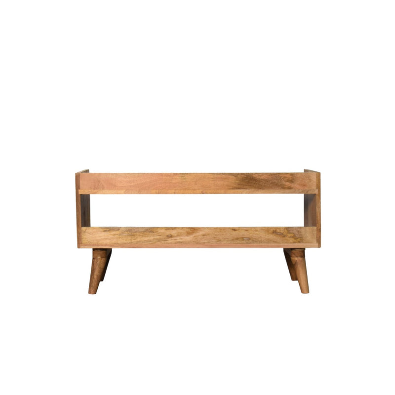 Oak-ish Nordic Storage Bench Artisan