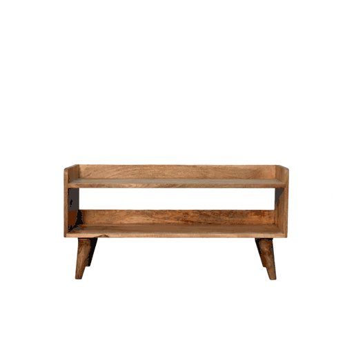 Oak-ish Nordic Storage Bench Artisan