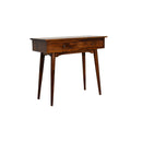 Chestnut Hallway 2 Drawer Console Table Artisan