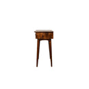 Chestnut Hallway 2 Drawer Console Table Artisan