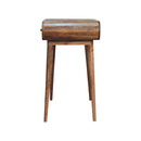 Curved Chestnut Writing Desk Artisan