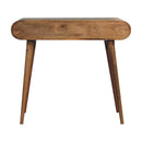 Curved Chestnut Writing Desk Artisan