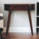 Albion Light Walnut Console Table
