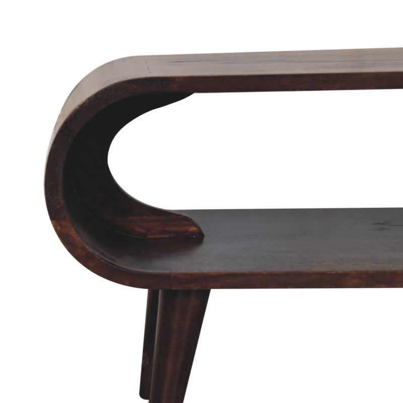 Amaya Light Walnut Coffee Table Artisan
