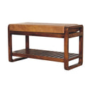 Buffalo Slatted Hallway Bench Artisan