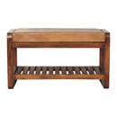 Small Buffalo Slatted Hallway Bench Artisan