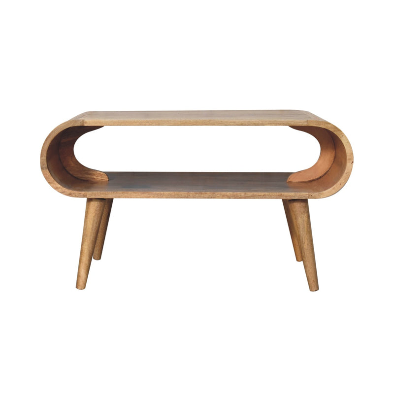 Open Oak-ish Coffee Table Artisan