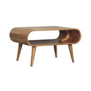 Open Oak-ish Coffee Table Artisan