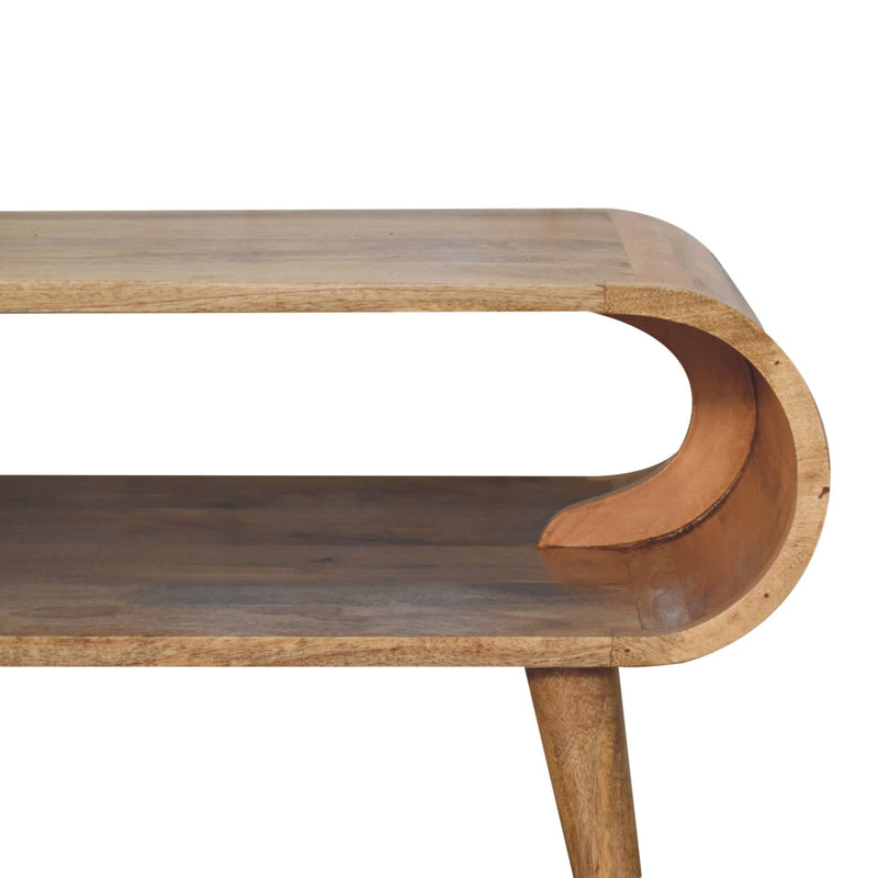Open Oak-ish Coffee Table Artisan