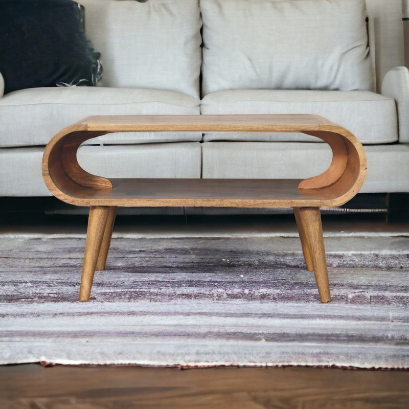 Open Oak-ish Coffee Table Artisan