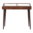 Elevated Chestnut Console Table Artisan