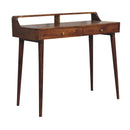 Elevated Chestnut Console Table Artisan