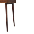 Elevated Chestnut Console Table Artisan