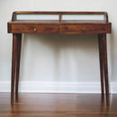 Elevated Chestnut Console Table Artisan