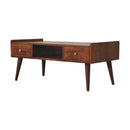 Elevated Chestnut Media Unit Artisan