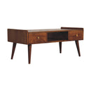 Elevated Chestnut Media Unit Artisan