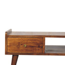 Elevated Chestnut Media Unit Artisan