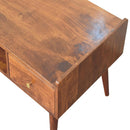 Elevated Chestnut Media Unit Artisan