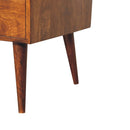 Elevated Chestnut Media Unit Artisan