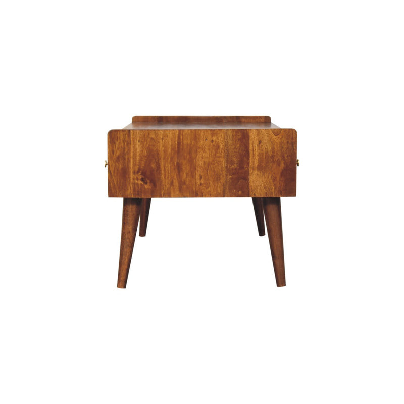 Elevated Chestnut Media Unit Artisan
