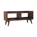 Open-top Chestnut Media Unit Artisan