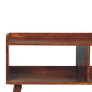 Open-top Chestnut Media Unit Artisan