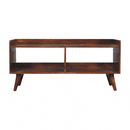 Open-top Chestnut Media Unit Artisan