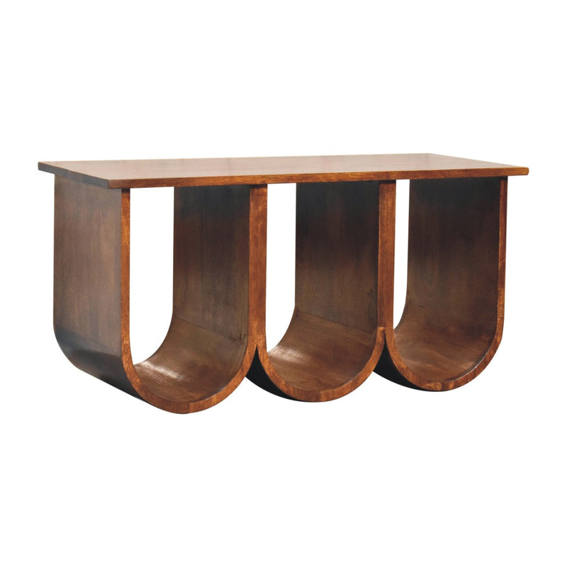 Triple Open Style Coffee Table Artisan