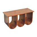 Triple Open Style Coffee Table Artisan