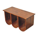 Triple Open Style Coffee Table Artisan