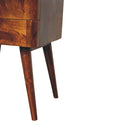 Chestnut T-Bar Nordic Nightstand Artisan