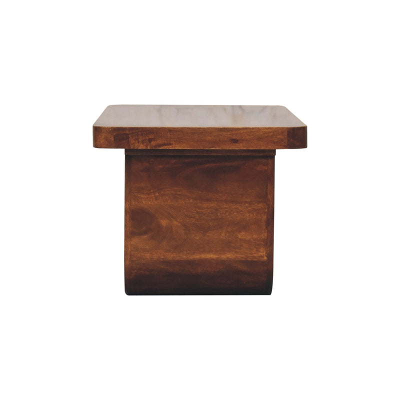 Chunky Chestnut Coffee Table Artisan