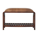 Buffalo Slatted Square Bench Artisan