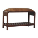 Buffalo Slatted Square Bench Artisan