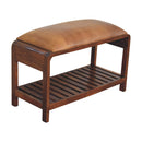 Buffalo Slatted Square Bench Artisan