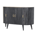 Ash Black T-Bar Quad Cabinet Artisan