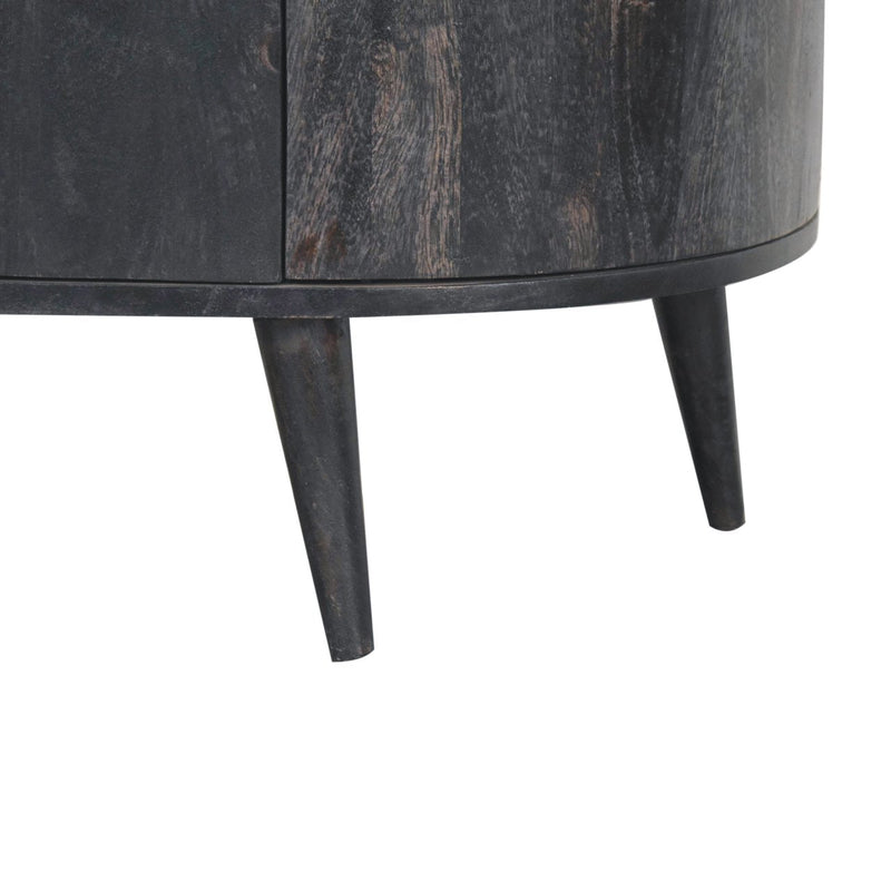 Ash Black T-Bar Quad Cabinet Artisan