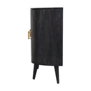 Ash Black T-Bar Quad Cabinet Artisan