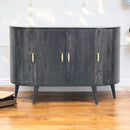 Ash Black T-Bar Quad Cabinet Artisan