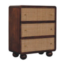 Chestnut Woven Chest Artisan