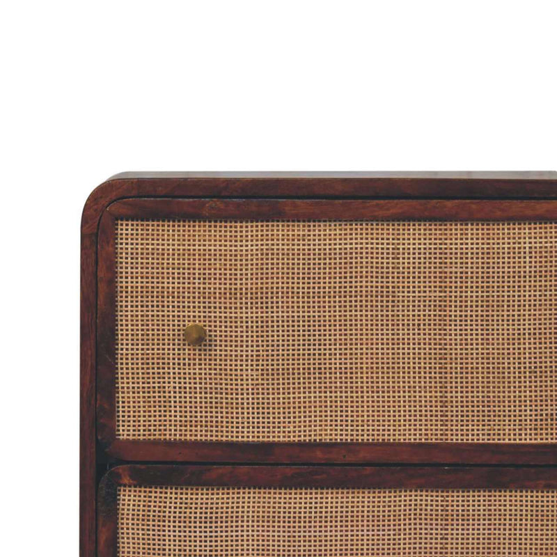Chestnut Woven Chest Artisan