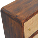Chestnut Woven Chest Artisan