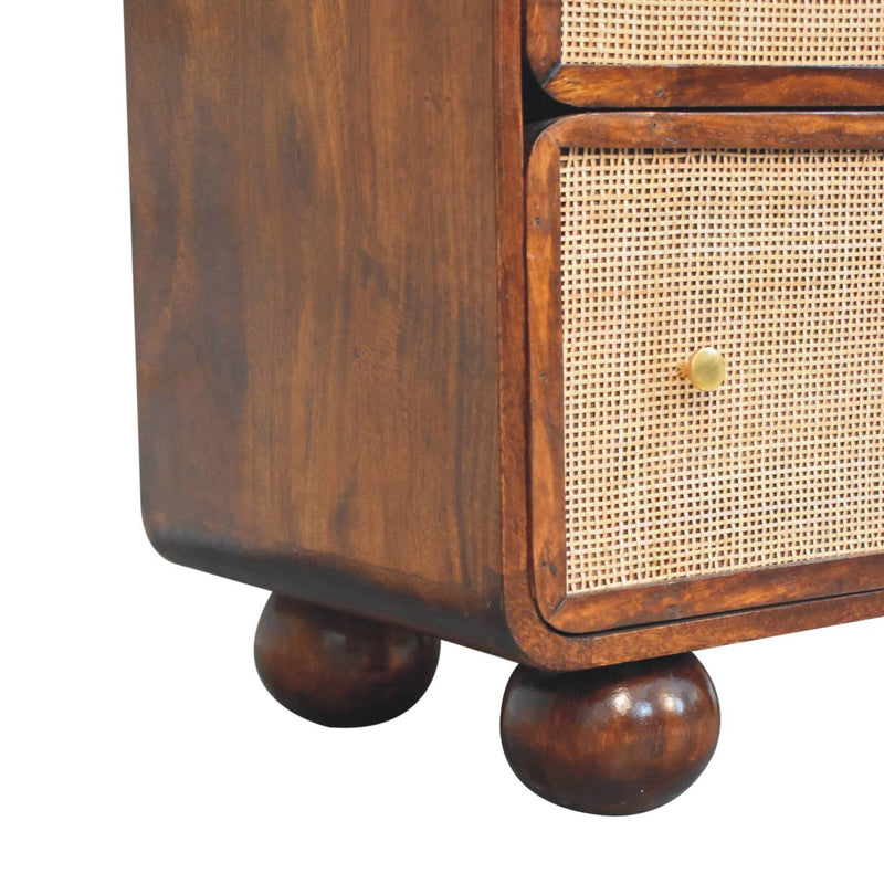 Chestnut Woven Chest Artisan