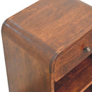 Aspen Open Bedside Nightstand Artisan