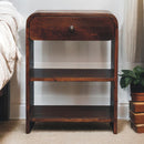 Aspen Open Bedside Nightstand Artisan