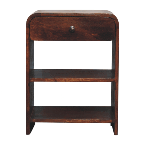 Aspen Open Bedside Nightstand Artisan