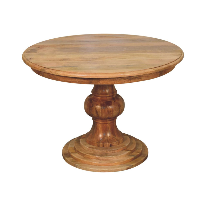 Round Turned Dining Table Artisan