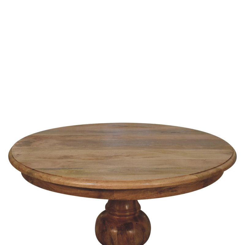 Round Turned Dining Table Artisan