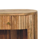 Soba Ball Open Slot Bedside Nightstand Artisan